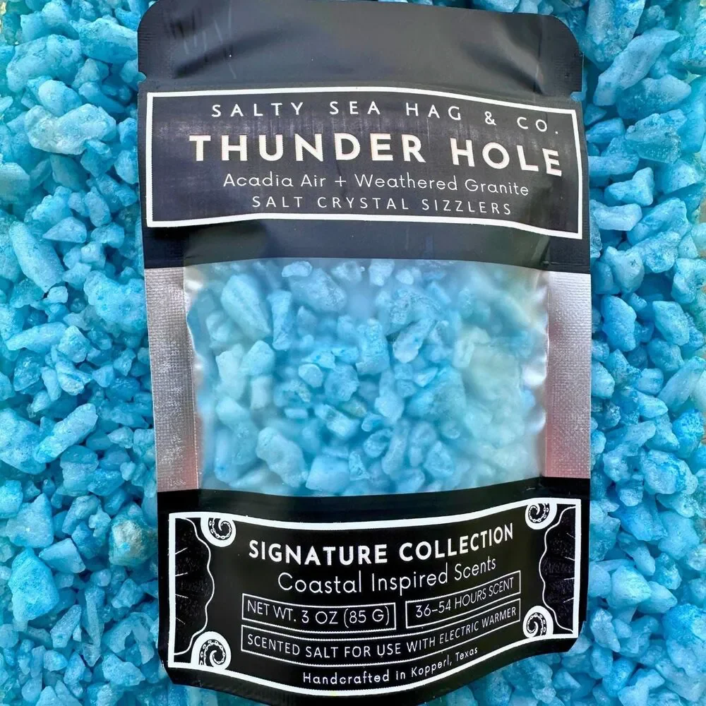 Thunder Hole Salt Crystal Sizzlers - Acadia Air + Weathered Granite Scent